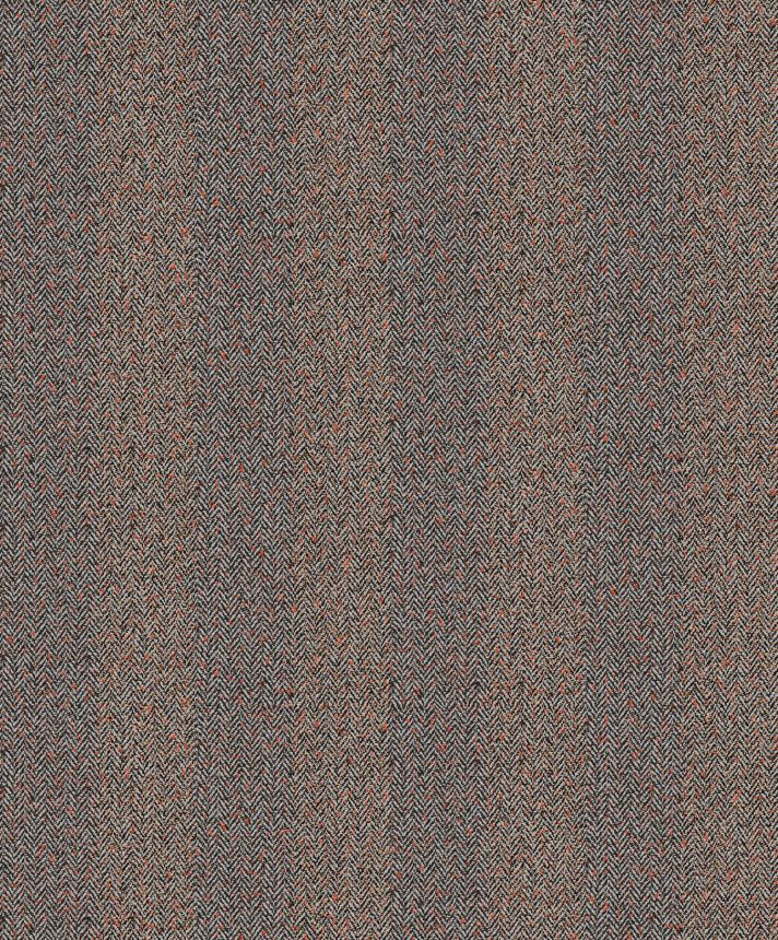 Non-woven wallpaper, imitation tweed striped fabric, ILA607, Aquila, Khroma by Masureel