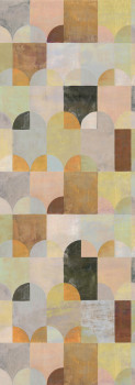 Non-woven geometric wall mural, DGILA2041, Aquila, Khroma by Masureel