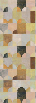 Non-woven geometric wall mural, DGILA2042, Aquila, Khroma by Masureel