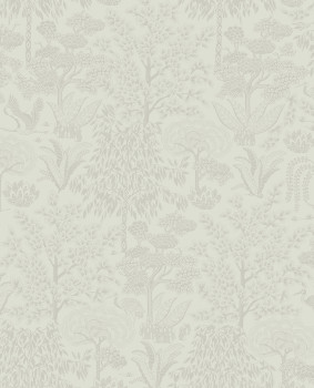 Grey-silver wallpaper with trees, 333110 Pip Studio 6, Eijffinger
