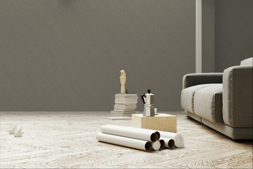 Gray non-woven wallpaper, 333209, Unify, Eijffinger