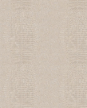 Cream non-woven wallpaper, imitation animal skin, 333232, Unify, Eijffinger
