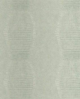 Green non-woven wallpaper, imitation animal skin, 333239, Unify, Eijffinger