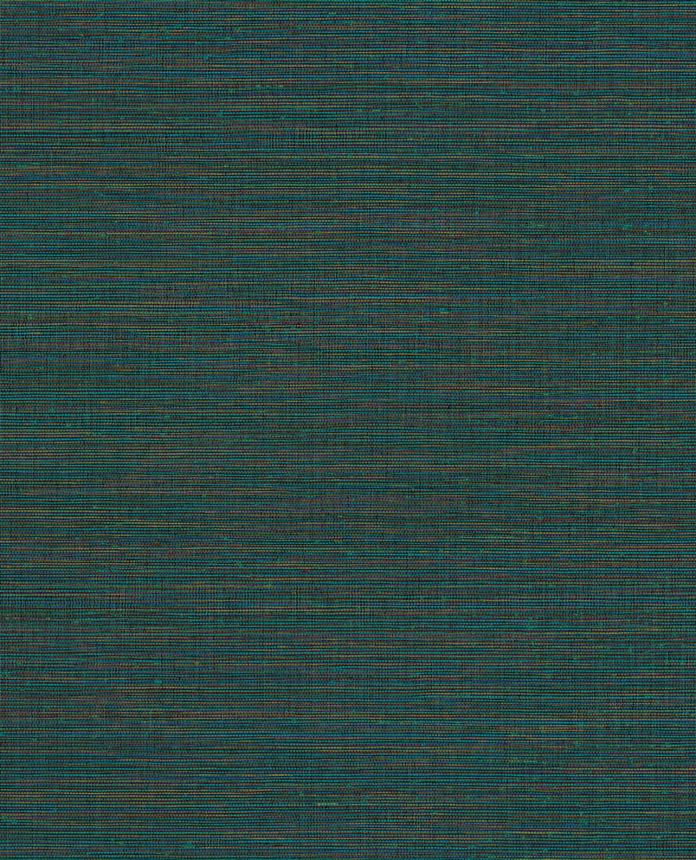 Green-blue non-woven wallpaper, fabric imitation, 333288, Unify, Eijffinger
