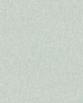 Green non-woven wallpaper, geometrický vzorek, 333300, Unify, Eijffinger