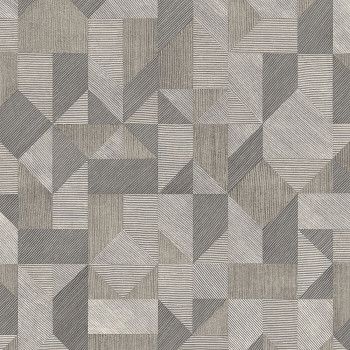 Luxury geometric non-woven wallpaper BL22772, Cubics, Blooming, Decoprint