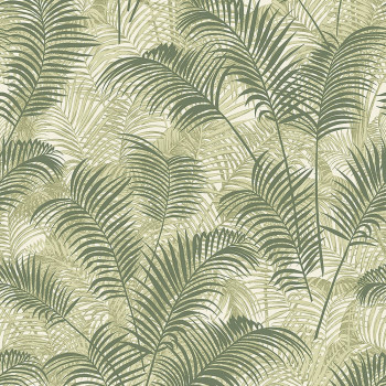 Luxury non-woven wallpaper BL22763, Tropical Leaves, Blooming, Decoprint