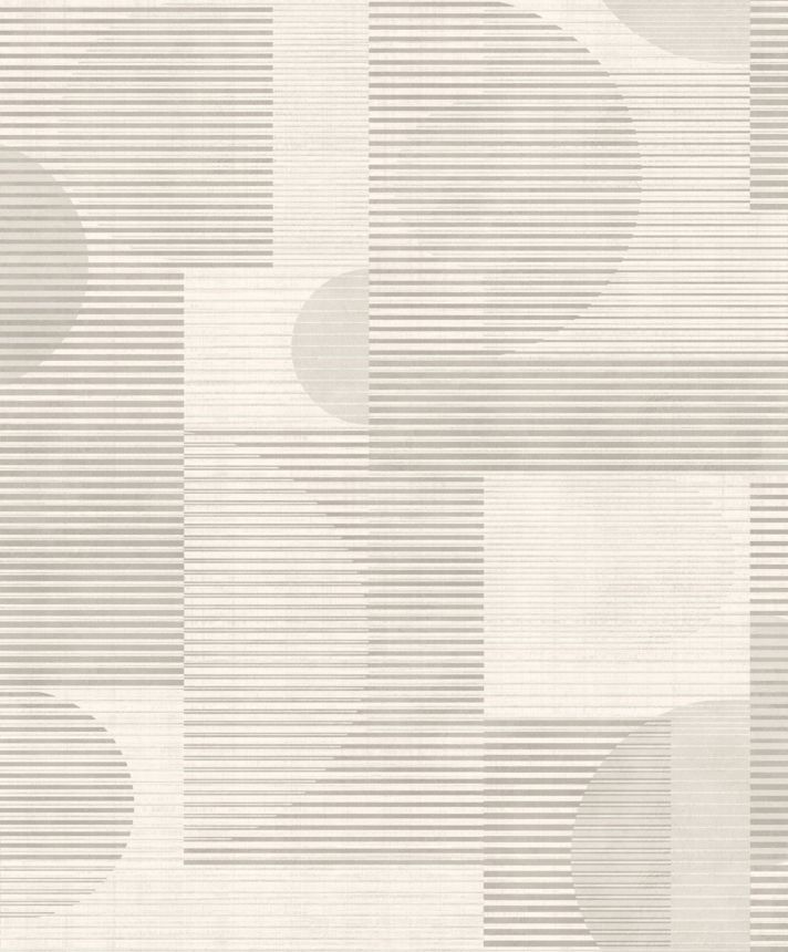 White-gray geometric wallpaper, AL26280, Allure, Decoprint