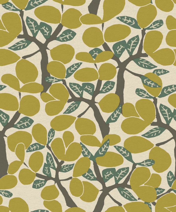 Non-woven wallpaper, twigs, trees, BA26051, Brazil, Decoprint