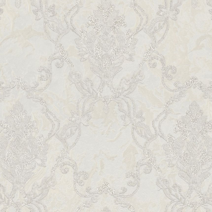 Luxury cream baroque wallpaper, M69910, Splendor, Zambaiti Parati
