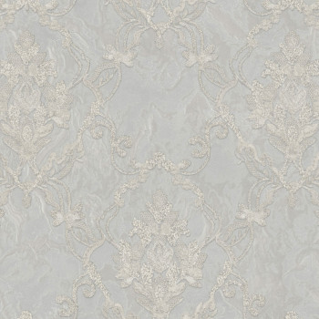 Luxury wallpaper with baroque pattern, M69913, Splendor, Zambaiti Parati
