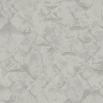 Gray geometric marbled wallpaper, M69933, Splendor, Zambaiti Parati
