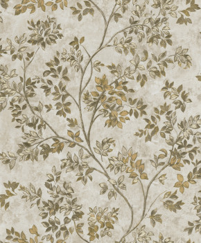 Luxury wallpaper with twigs, leaves, Z21706, Tradizione Italiana, Zambaiti Parati
