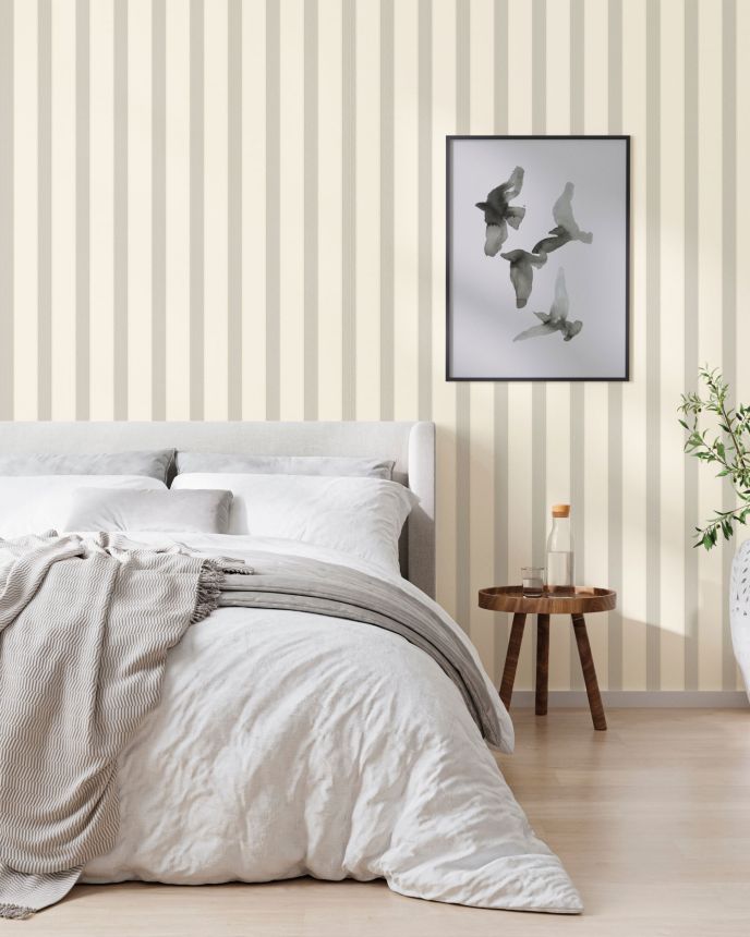 Luxury striped wallpaper, Z21743, Tradizione Italiana, Zambaiti Parati