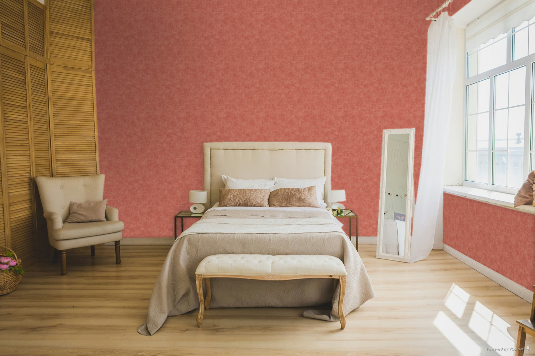 Red wallpaper, A53713, Vavex 2025