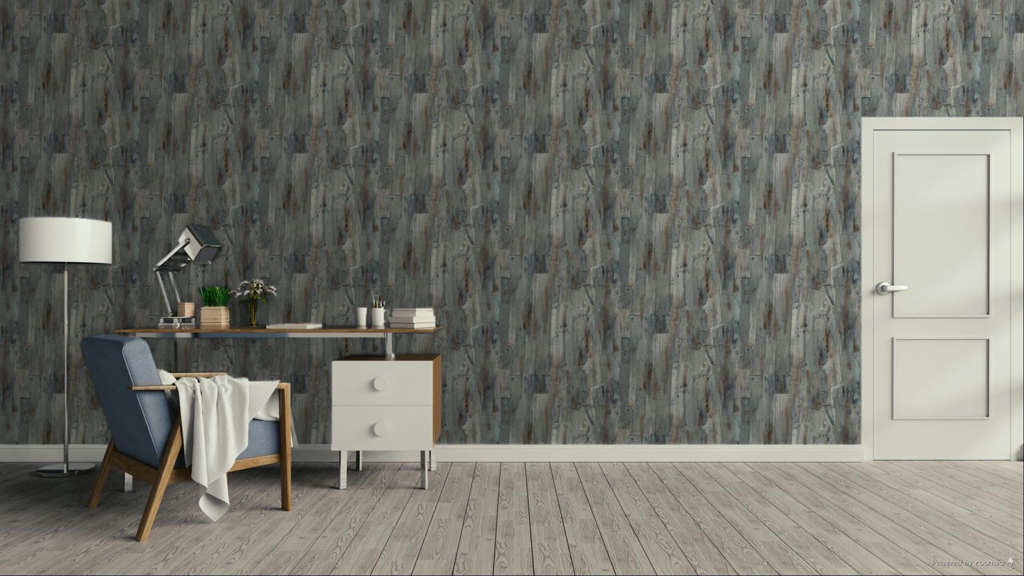 Wood effect wallpaper, A62803, Vavex 2025