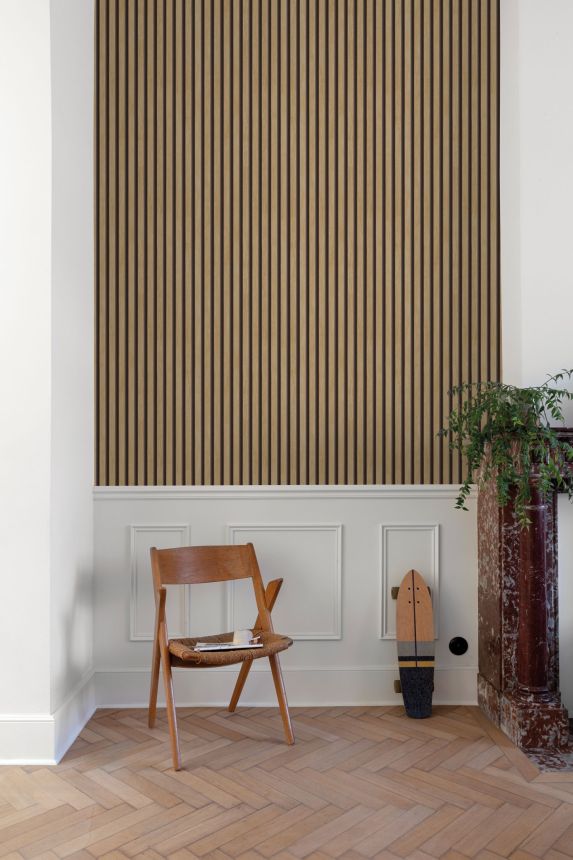 3d wood panel wallpaper, A63603, Ciara, Grandeco
