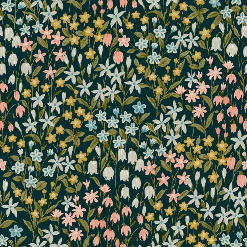 Wallpaper with flowers, A64102, Vavex 2025