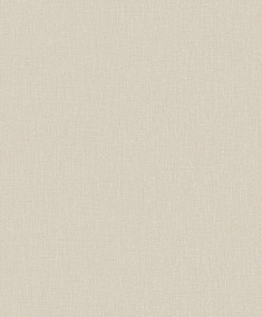 Beige wallpaper, fabric imitation, AT1005, Atmosphere, Grandeco