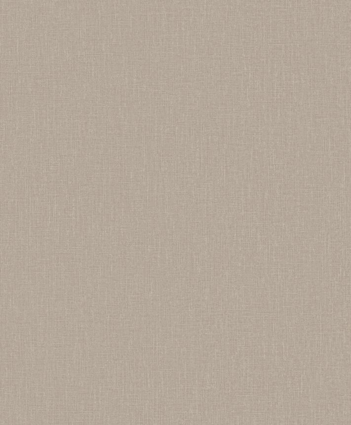 Light brown wallpaper, fabric imitation, AT1013, Atmosphere, Grandeco