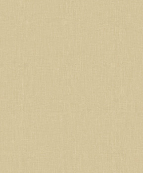 Yellow-beige wallpaper, fabric imitation, AT1015, Atmosphere, Grandeco