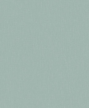 Gray-turquoise wallpaper, fabric imitation, AT1029, Atmosphere, Grandeco