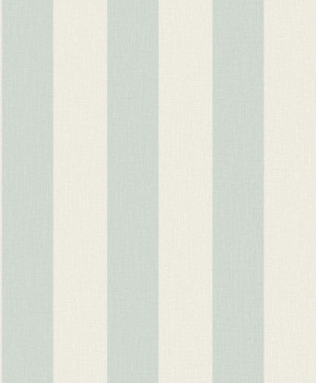 Pale blue striped wallpaper, fabric imitation, AT4028, Atmosphere, Grandeco