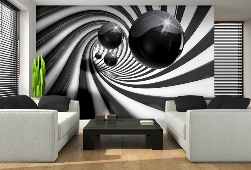 Non-woven photo mural wallpaper 3D space 22131, 416 x 254 cm, Photomurals, Vavex