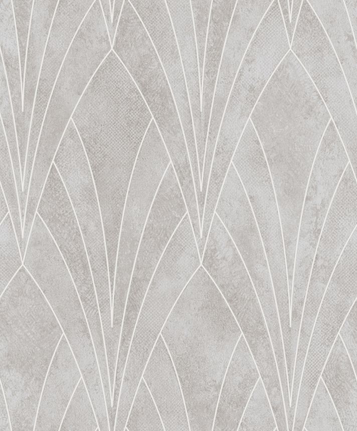 Gray geometric wallpaper, Art Deco, L85607, Elegance, Ugepa