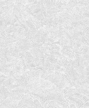 Gray wallpaper, twigs, leaves,  M49800, Botanique, Ugepa