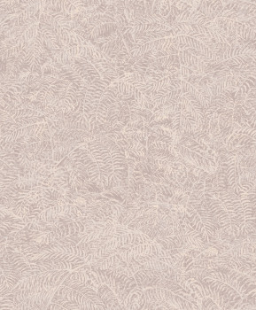 Pink wallpaper, twigs, leaves,  M49803, Botanique, Ugepa