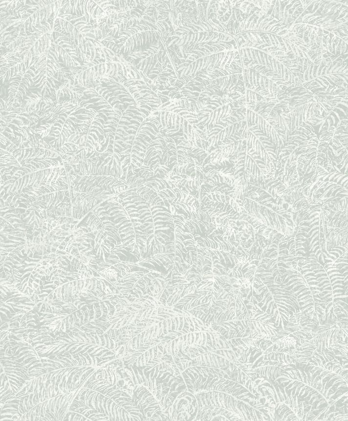 Green wallpaper, twigs, leaves,  M49804, Botanique, Ugepa