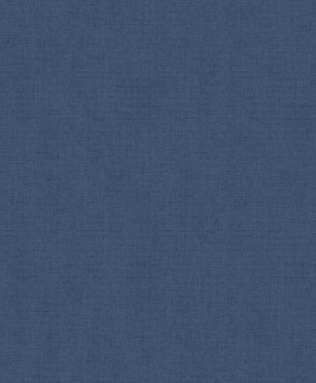 Monochrome wallpaper - imitation of blue fabric, M55181D - Structures, Ugépa
