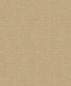 Brown monochrome wallpaper - fabric imitation, M55182D, Botanique Ugepa