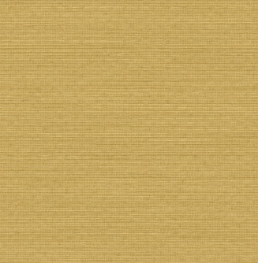 Monochrome yellow wallpaper, fabric imitation, 120891, Envy