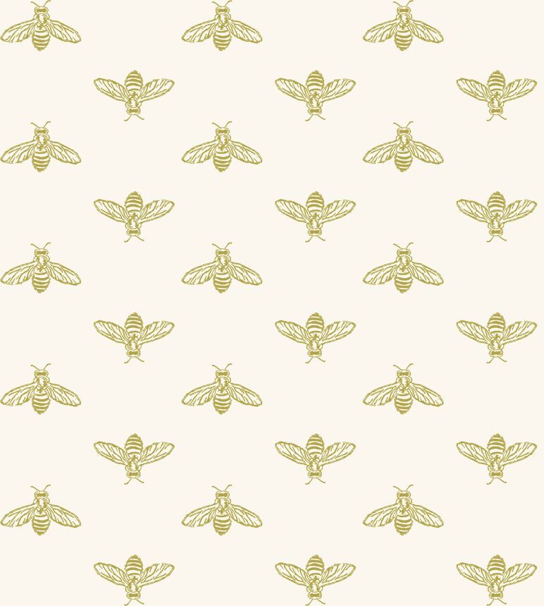 Wallpaper with bees, 118547, Joules, Graham&Brown