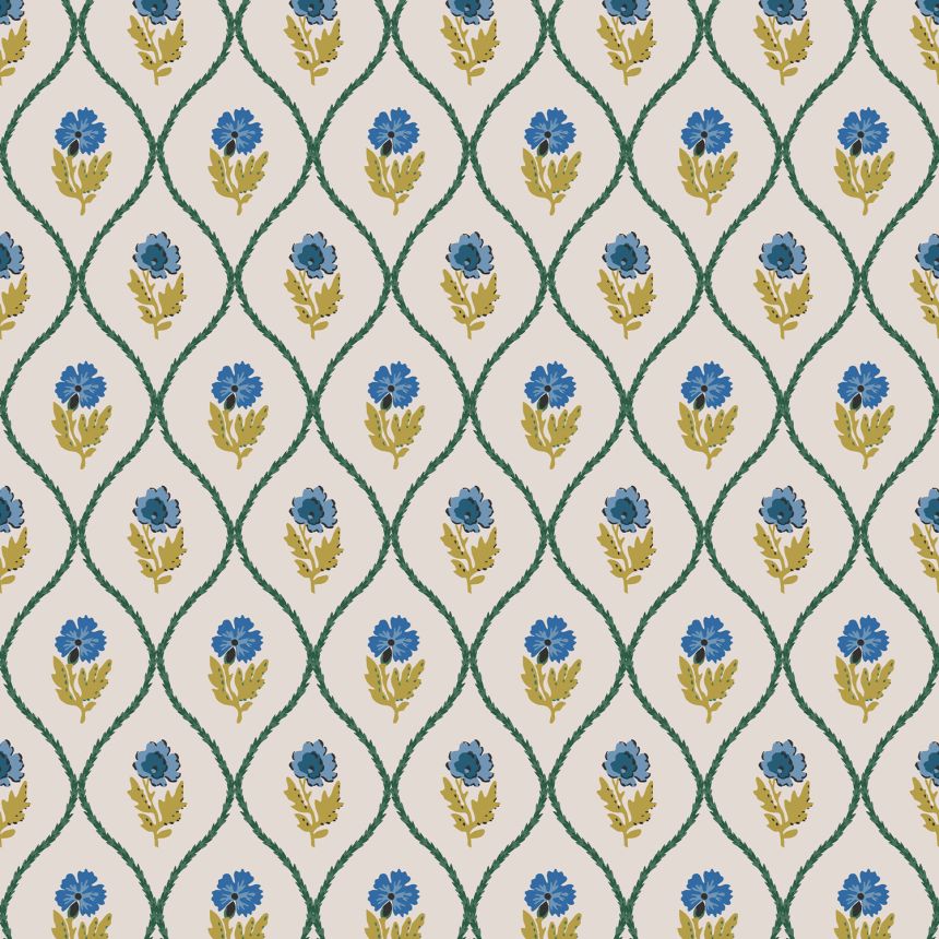 Floral wallpaper, 120876, Joules, Graham&Brown