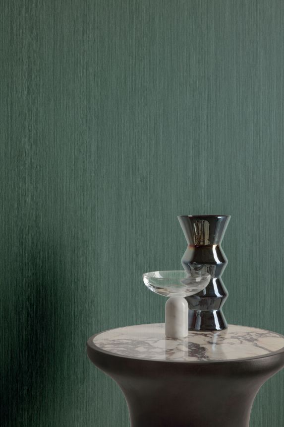 Green non-woven wallpaper, TI1207, Time 2025, Grandeco