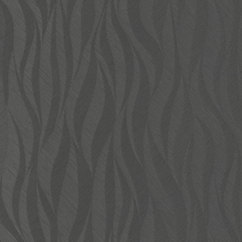 Black wallpaper, waves, TI3105, Time 2025, Grandeco