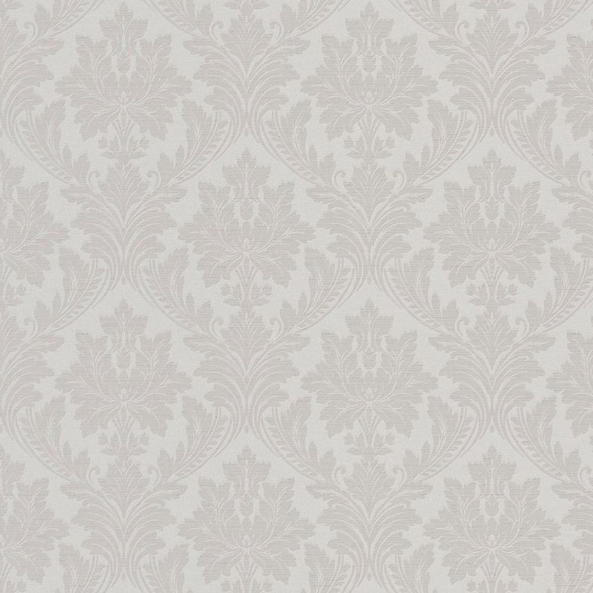Gray-beige baroque wallpaper, TI3210, Time 2025, Grandeco