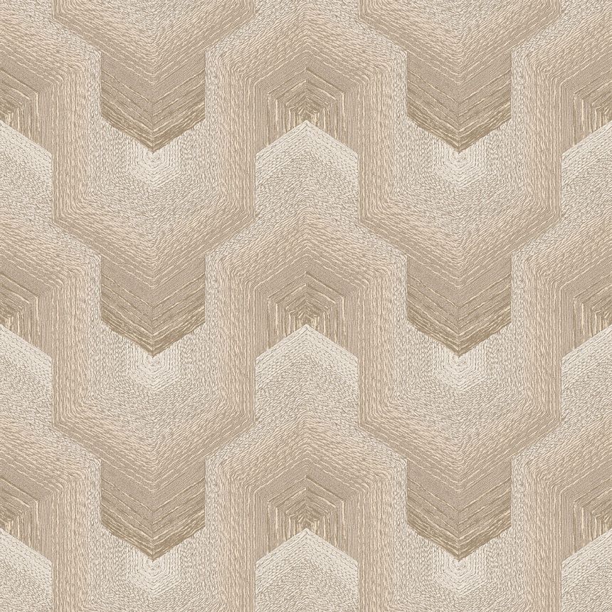 Luxury geometric wallpaper, TP422912, Exclusive Threads, Design ID