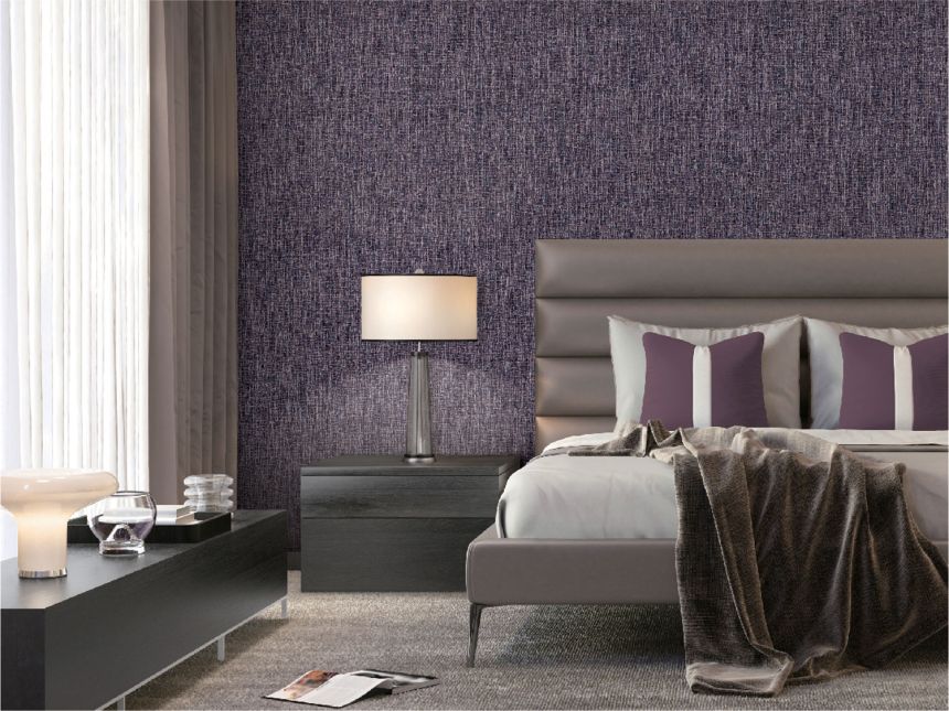 Gray wallpaper, fabric imitation, TP422923, Exclusive Threads, Design ID