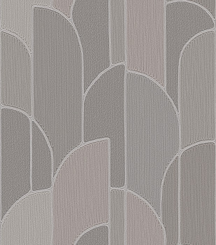 Gray-beige geometric wallpaper, TP422933, Exclusive Threads, Design ID