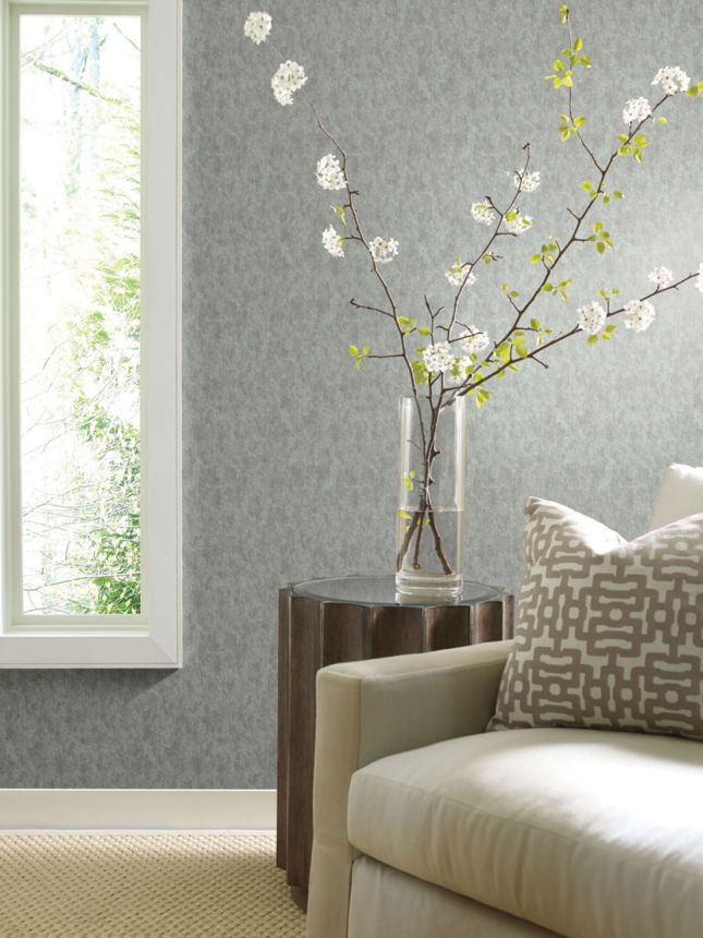 Blue-silver wallpaper, MD7212, Modern Metals, York