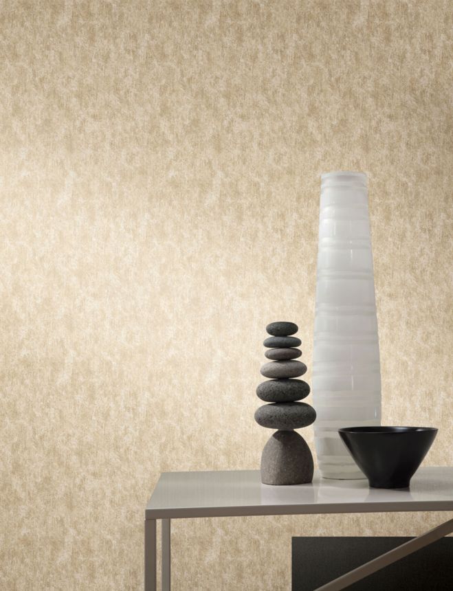 Beige-gold wallpaper, WP-1157, Modern Metals, York