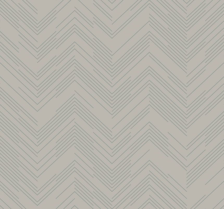 Gray-silver geometric wallpaper, MD7227, Modern Metals, York