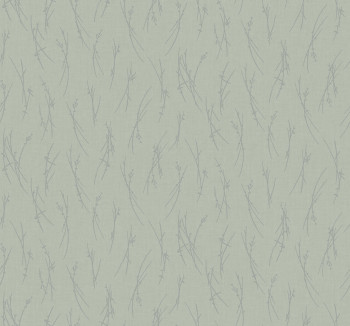 Green-silver wallpaper, MD7194, Modern Metals, York