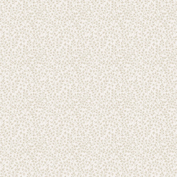 White non-woven wallpaper with branches, 84047, Blooming Garden, Cristiana Masi by Parato