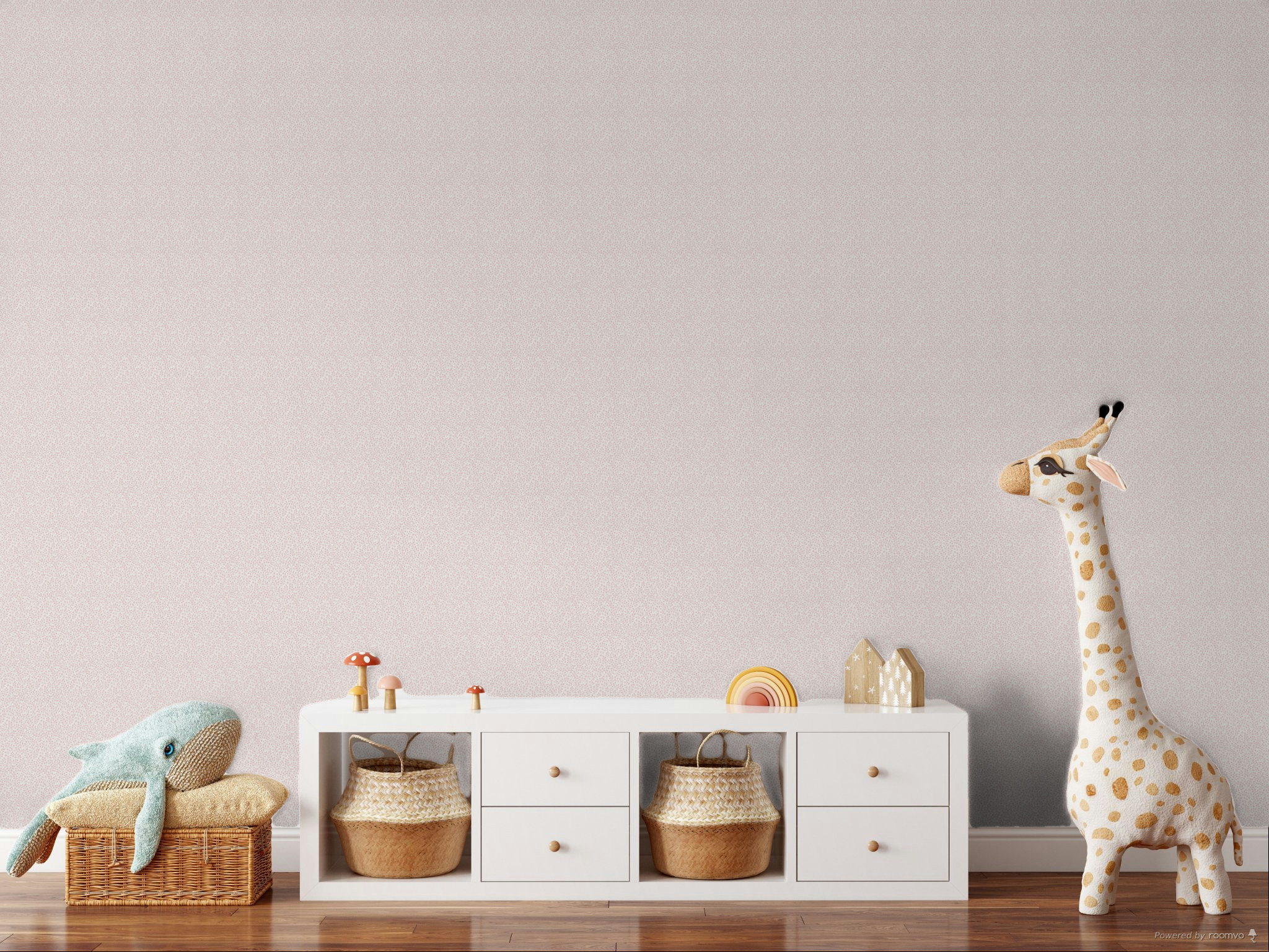 White non-woven wallpaper with branches, 84048, Blooming Garden, Cristiana Masi by Parato