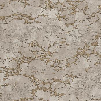 Luxury brown-gold wallpaper, stucco plaster, 47714, Eterna, Parato